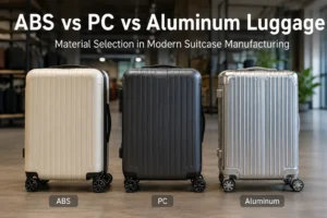 ABS vs PC vs aluminum luggage