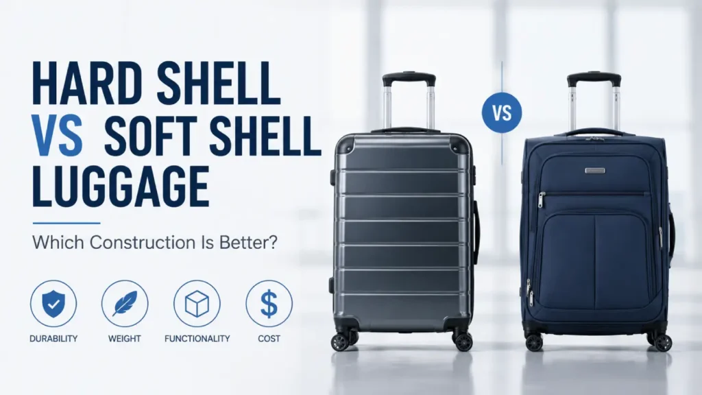 Hard Shell vs. Soft Shell Luggage: Which Construction Is Better?