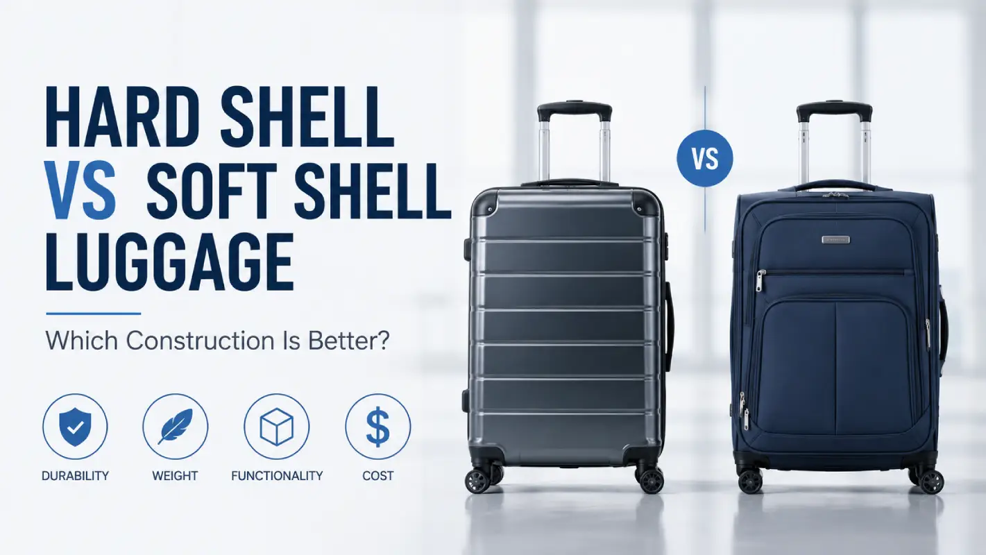 Hard Shell vs. Soft Shell Luggage: Which Construction Is Better?