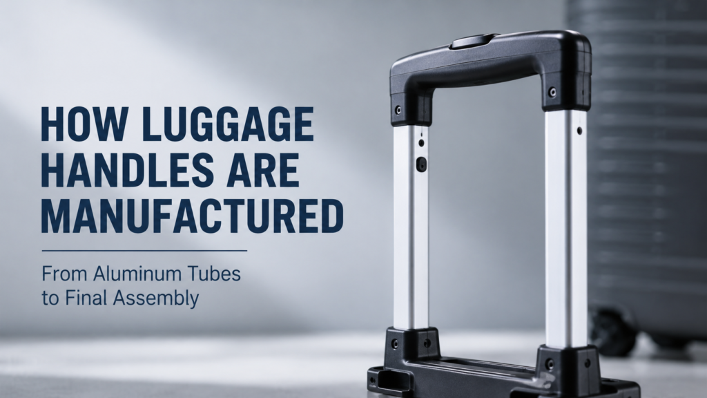 How Luggage Handles Are Manufactured: From Aluminum Tubes to Final Assembly