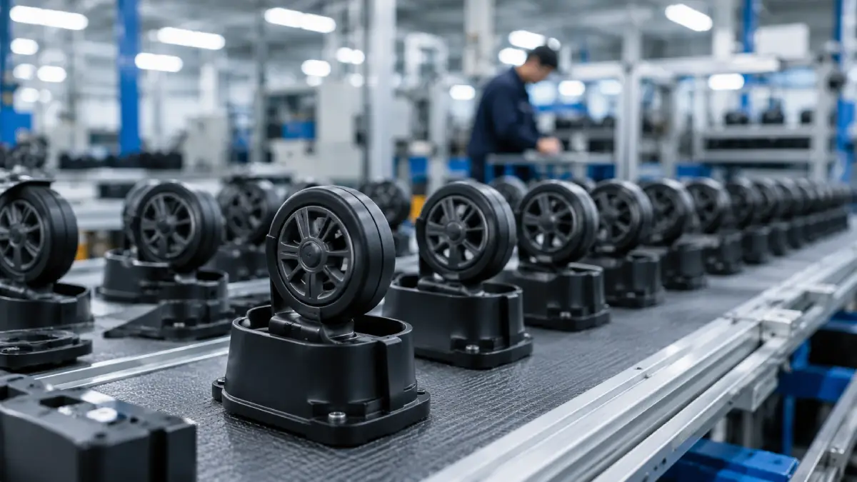 How Luggage Wheels Are Manufactured: From Raw Materials to Final Assembly
